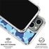 Light Blue Street Camo iPhone 16 Pro Clear Case